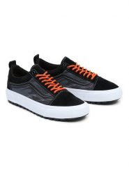 Vans Skórzane sneakersy w kolorze czarno-granatowym rozmiar: 36. Czarne trampki Vans, bez wzorów, bez zapięcia. Za 144.92 zł.