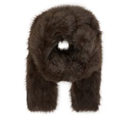 Szalik Guess. Brązowe szaliki Guess, z aplikacjami. Za 319.99 zł.