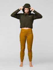 Salewa Bluza funkcyjna w kolorze khaki rozmiar: 36. Brązowe bluzy Salewa, bez wzorów, z bawełny, z kapturem. Za 180.49 zł.