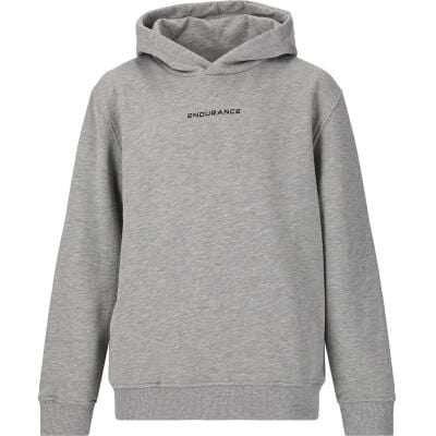 Bluza z kapturem Galen Jr. Szare bluzy ENDURANCE, bez wzorów, z bawełny, z kapturem. Za 142.50 zł.