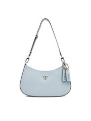 Guess Torebka Noelle II HWZG96 72180 Niebieski. Niebieskie torebki klasyczne Guess, z aplikacjami, ze skóry, bez dodatków. Za 549.99 zł.