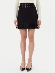 Morgan Spódnica mini 251-JANO Czarny Regular Fit. Czarne spódnice Morgan, bez wzorów, z syntetyku, mini. Za 169.99 zł.