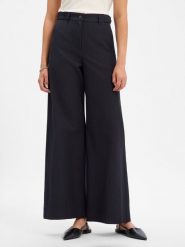 Weekend Max Mara Spodnie z domieszką wełny owczej Kobiety wełna ze strzyży niebieski|szary, 42. Niebieskie spodnie narciarskie Weekend Max Mara, bez wzorów, z wełny. Za 1,249.95 zł.