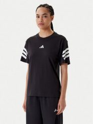 Adidas T-Shirt Future Icons 3-Stripes JE0237 Czarny Regular Fit. Czarne t-shirty Adidas, l, bez wzorów, z bawełny, bez kołnierzyka, bez ramiączek. Za 149.99 zł.