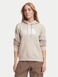 The North Face Bluza Essential Drew Peak NF0A8FDP Beżowy jasny Regular Fit. Brązowe bluzy The North Face, l, bez wzorów, z syntetyku, bez kaptura. Za 349.99 zł.