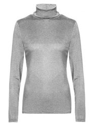 Herrlicher Koszulka "Tinsley" w kolorze szarym rozmiar: L. Szare bluzki Herrlicher, l, bez wzorów, bez kołnierzyka, bez ramiączek. Za 86.99 zł.