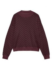 Vero Moda Sweter w kolorze ciemnofioletowo-czarnym rozmiar: M. Różowe swetry Vero Moda, m, bez wzorów, bez ramiączek. Za 108.74 zł.
