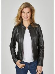 7eleven Skórzana kurtka w kolorze czarnym rozmiar: 44. Czarne kurtki 7eleven, bez wzorów, ze skóry, bez kaptura. Za 500.99 zł.