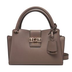 Torebka Guess. Brązowe torebki klasyczne Guess, z aplikacjami, bez dodatków. Za 579.99 zł.