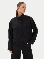 MICHAEL Michael Kors Kurtka przejściowa MT420F97LD Czarny Loose Fit. Czarne kurtki MICHAEL Michael Kors, l, bez wzorów, z syntetyku, bez kaptura. Za 629.99 zł.