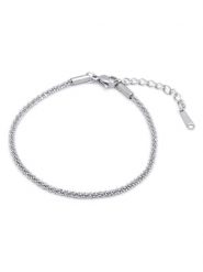 MOODE Bransoletka "Jade" rozmiar: onesize. Szare bransoletki MOODE, ze stali. Za 43.99 zł.