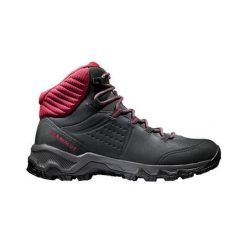 Damskie buty trekkingowe Mammut NOVA IV MID GTX nubuck terracare GORE-TEX Vibram. Czarne trekkingi Mammut, z gore-texu, wspinaczkowe. Za 893.70 zł.
