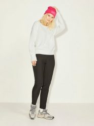 JJXX Sweter w kolorze białym rozmiar: L. Białe swetry JJXX, l, bez wzorów, z bawełny, bez ramiączek. Za 59.95 zł.