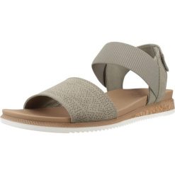 Sandały SKECHERS DESERT KISS LOW TOP LOOK Zielony. Zielone sandały Skechers, bez wzorów, z materiału, bez obcasa, bez zapięcia. Za 390.00 zł.
