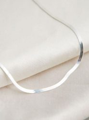 Lodie Silver Srebrny naszyjnik - dł. 43 cm rozmiar: onesize. Szare naszyjniki Lodie Silver, srebrne. Za 118.95 zł.