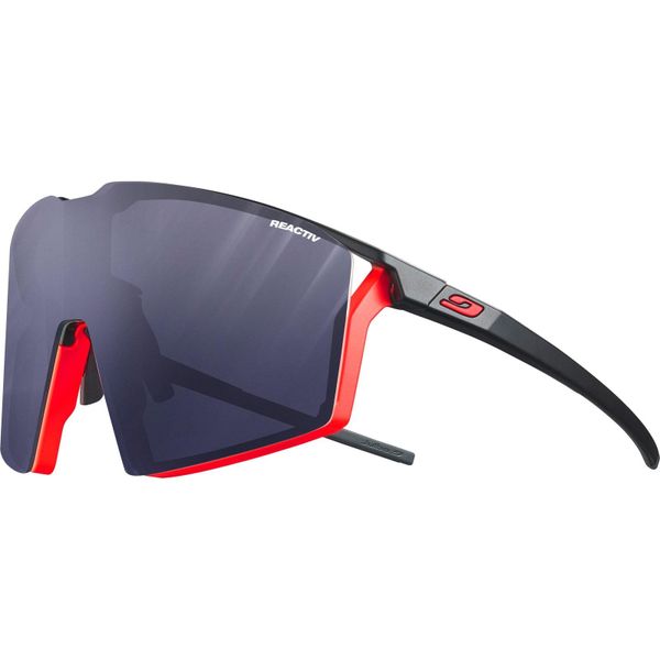 Okulary fotochromowe Julbo Edge. Czarne okulary przeciwsłoneczne JULBO, bez wzorów, sportowe. Za 785.00 zł.