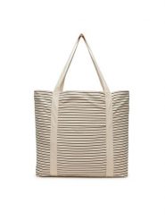 DeeZee Torebka BAG-2 Beżowy. Brązowe shopper DeeZee, bez wzorów, z materiału, bez dodatków. Za 99.99 zł.