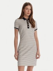 Guess Sukienka codzienna W6GK14 K2948 Biały Regular Fit. Białe sukienki Guess, na co dzień, xxl, z aplikacjami, z wiskozy, bez kołnierzyka, bez ramiączek, proste. Za 569.99 zł.