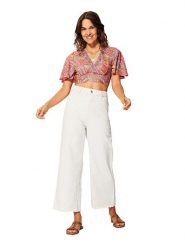 Ipanima Bluzka w kolorze koralowym ze wzorem rozmiar: 34-40. Czerwone bluzki Ipanima, bez wzorów, bez kołnierzyka, bez ramiączek. Za 43.99 zł.