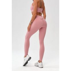 Damskie legginsy sportowe fitness Rough Radical Zoya Push-up. Czerwone legginsy ROUGH RADICAL, m, bez wzorów. Za 169.90 zł.