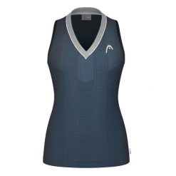 Damski tank top Head Performance. Niebieskie topy Head, bez wzorów, bez kołnierzyka, bez ramiączek. Za 302.10 zł.