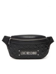 LOVE MOSCHINO Saszetka nerka JC4003PP0NLA000B Czarny. Czarne torebki klasyczne Love Moschino, bez wzorów, ze skóry, bez dodatków. Za 689.99 zł.