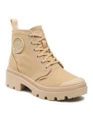 Palladium Trapery Pallabase Twill 96907-227-M Beżowy. Brązowe trapery i śniegowce Palladium, z materiału. Za 369.99 zł.