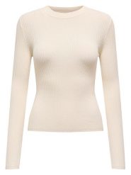 ONLY Sweter w kolorze kremowym rozmiar: XL. Brązowe swetry Only, xl, bez wzorów, bez ramiączek. Za 66.00 zł.