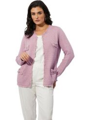 WITT WEIDEN Kardigan w kolorze jasnoróżowym rozmiar: 44. Różowe kardigany WITT WEIDEN, bez wzorów, ze splotem. Za 83.03 zł.