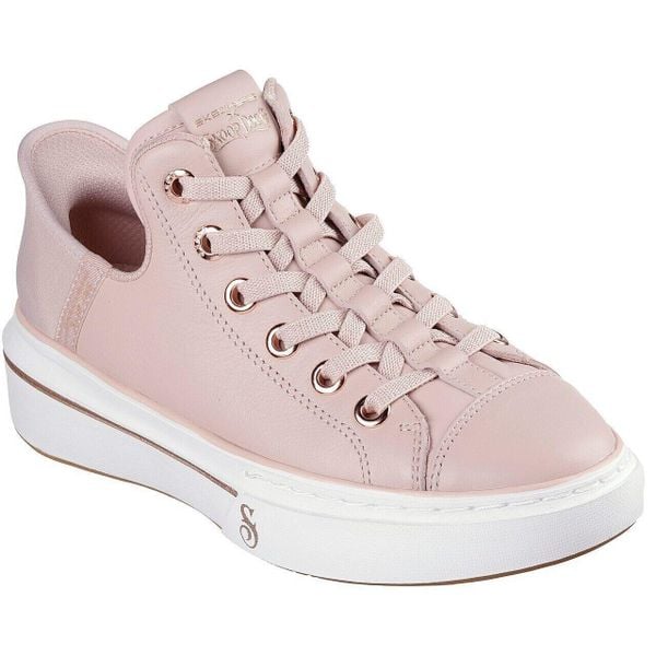 Buty sportowe damskie Skechers Snoop One og Leather. Czerwone obuwie sportowe Skechers, ze skóry ekologicznej, bez zapięcia. Za 490.00 zł.