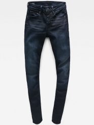 G-Star Dżinsy "3301" - Skinny fit - w kolorze granatowym rozmiar: W29/L34. Niebieskie jeansy G-Star, l, z aplikacjami. Za 241.56 zł.