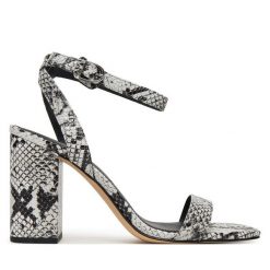 Sandały MICHAEL Michael Kors. Szare sandały MICHAEL Michael Kors, bez wzorów, bez obcasa, na słupku, bez zapięcia. Za 469.99 zł.