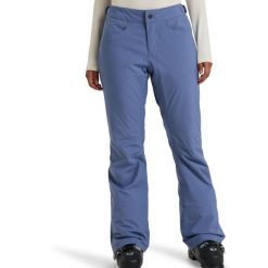 Spodnie snowboardowe damskie ROXY Backyard. Niebieskie spodnie narciarskie Roxy, bez wzorów, narciarskie. Za 419.99 zł.