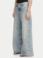 Karl Lagerfeld Jeans Jeansy B2W10087 Niebieski jasny Wide Leg. Niebieskie jeansy Karl Lagerfeld Jeans, bez wzorów. Za 543.99 zł.