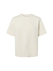 Vila bluza z krótkim rękawem - VIReflect Kobiety Materiał dresowy beżowy, S. Brązowe bluzy Vila, s, bez wzorów, z dresówki, bez kaptura. Za 139.95 zł.