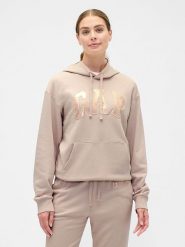 GAP Bluza w kolorze beżowym rozmiar: L. Brązowe bluzy GAP, l, bez wzorów, z kapturem. Za 176.08 zł.