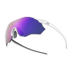 Okulary sportowe, ultralekkie z ochroną UV400 - soczewki lustrzane Rockbros. Brązowe okulary przeciwsłoneczne ROCKBROS, bez wzorów, sportowe. Za 71.99 zł.