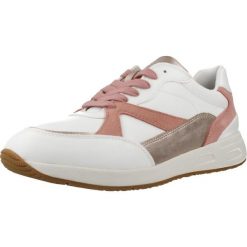 Buty GEOX D BULMYA Biały. Białe trekkingi Geox, ze skóry, trekkingowe. Za 219.99 zł.