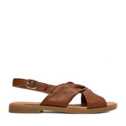 Sandały Remonte. Brązowe sandały Remonte, bez wzorów, bez obcasa, na płaskiej podeszwie, bez zapięcia. Za 339.99 zł.