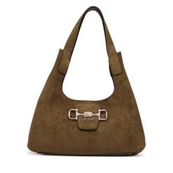Torebka Guess. Brązowe torebki klasyczne Guess, z aplikacjami, bez dodatków. Za 584.99 zł.