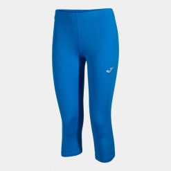 Legginsy do biegania damskie Joma Record III 3/4. Niebieskie legginsy sportowe Joma, xs, bez wzorów, do biegania. Za 269.50 zł.