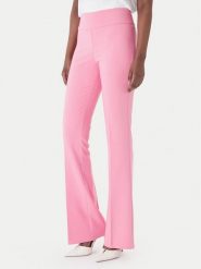 Rinascimento Spodnie materiałowe CFC0127876003 Różowy Slim Fit. Czerwone spodnie materiałowe Rinascimento, m, bez wzorów, z materiału. Za 439.99 zł.