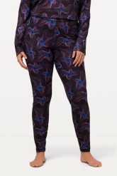 Damskie Legginsy funkcyjne fale szybkoschnęce. Czarne legginsy Ulla Popken, plus size, bez wzorów, z elastanu. Za 223.99 zł.