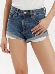Lee Szorty jeansowe Rider 112348989 Niebieski Slim Fit. Niebieskie szorty Lee, bez wzorów, z jeansu. Za 229.99 zł.