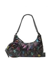 Kurt Geiger Torebka Recycled Sm Multi Xbody 9550909229 Czarny. Czarne torebki klasyczne Kurt Geiger, bez wzorów, z materiału, bez dodatków. Za 379.99 zł.