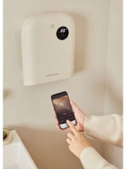 CREATE Termowentylator ścienny "Warm Wall" w kolorze kremowym - 25 x 32,5 x 11,3 cm rozmiar: onesize. Nawilżacze powietrza CREATE. Za 187.99 zł.