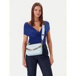 Torebka LOVE MOSCHINO. Niebieskie torebki klasyczne Love Moschino, bez wzorów, bez dodatków. Za 622.99 zł.