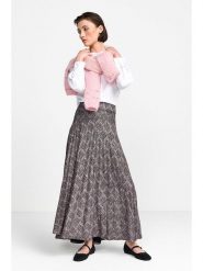 Rich & Royal Spódnica w kolorze ciemnofioletowym rozmiar: M. Różowe spódnice Rich & Royal, m, bez wzorów, maxi. Za 304.56 zł.