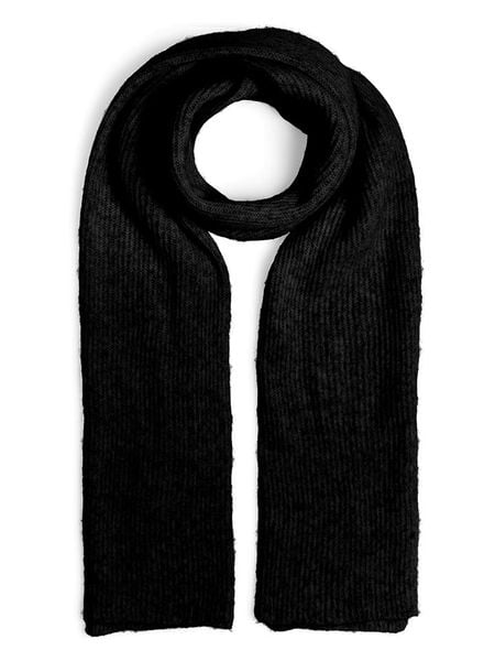 Pieces Szal w kolorze czarnym rozmiar: onesize. Czarne szaliki Pieces, bez wzorów. Za 109.26 zł.