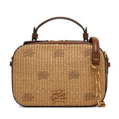 Torebka KARL LAGERFELD. Brązowe torebki klasyczne KARL LAGERFELD, bez wzorów, bez dodatków. Za 1,299.00 zł.